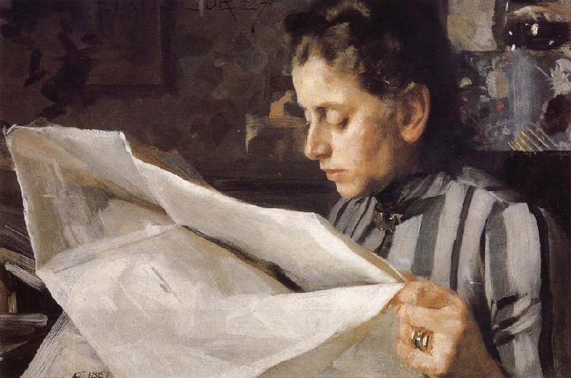 Anders Zorn Emma Zorn reading